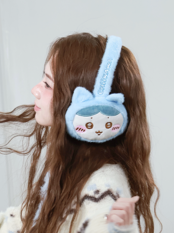 [キャラグッズ］ちいかわ 正規品 イヤーマフ【QPHFML】