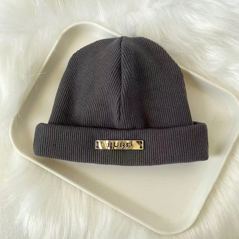 ［ぬい小物］20cm 無属性 ぬいぐるみ用 ニットキャップ【帽子】