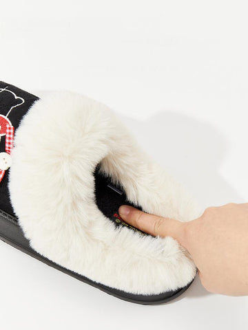 ［サンリオ］正規品 ハローキティ モコモコ ルームシューズ【D65RG8】