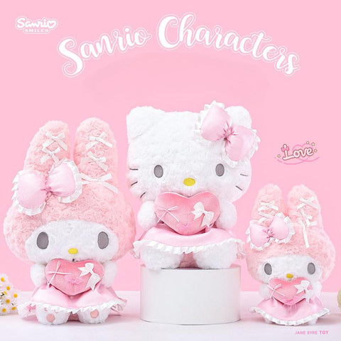 ［サンリオ］正規品 マイメロディ&ハローキティ ぬいぐるみ 【8D2GFG】