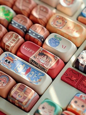 ［ONE PIECE］Cherry/MOA キーキャップ メカニカルキーボード【KKPOCK】