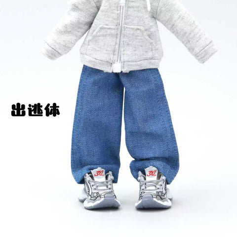 ［BJD服］1/12 ドール用 シューズ 靴 スニーカー【N84R7B】