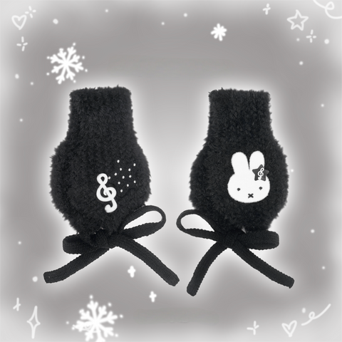 ［ファッション］ニット イヤーマフ 手袋【V8MQHP】