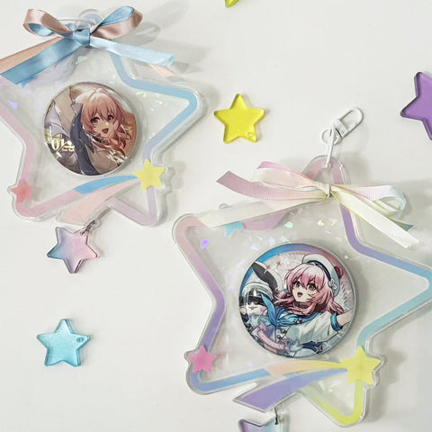 ［推し活グッズ］缶バッジアクリルフレーム 58/75mm【RT78JF】