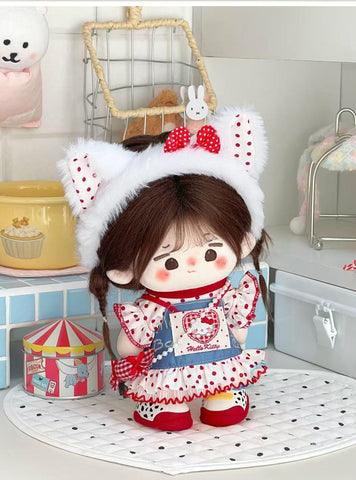 ［ぬい服］20cm 無属性 ぬいぐるみ用 お洋服【凯蒂喵】