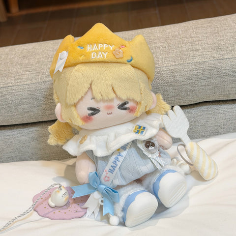 ［ぬい服］20cm 無属性 ぬいぐるみ用服【生日会】