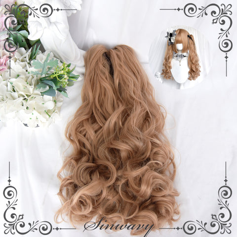 ［ウィッグ］ゴスロリ ツインテール 巻き髪【狂想星】