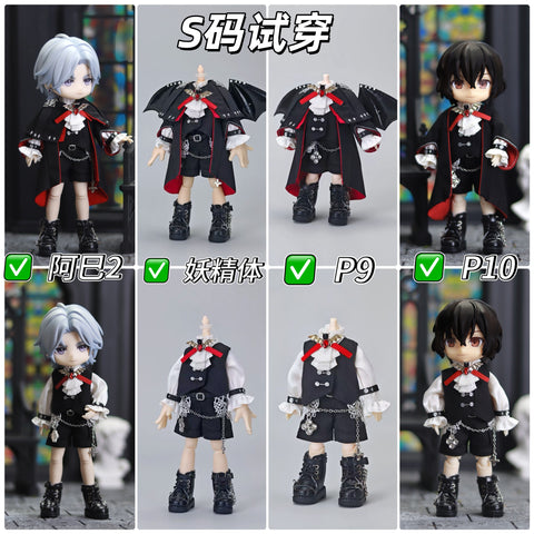 ［BJD服］ob11 1/12 14cm ドール用 衣装セット【LSC49B】