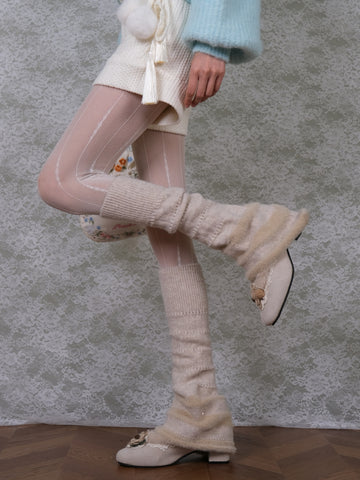 ［ファッション］ベルボトム レッグウォーマー靴下【0PRTPZ】