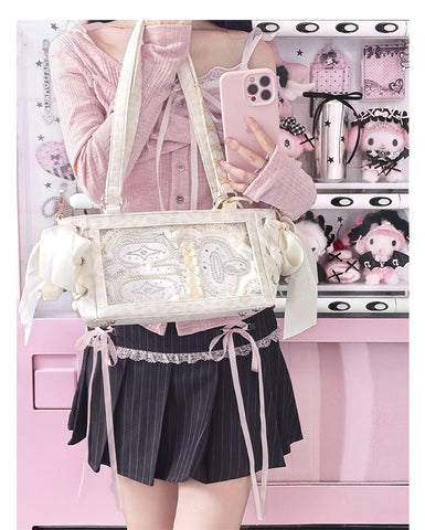 ［バッグ］痛バッグ トートバッグ【维多利亚mini】