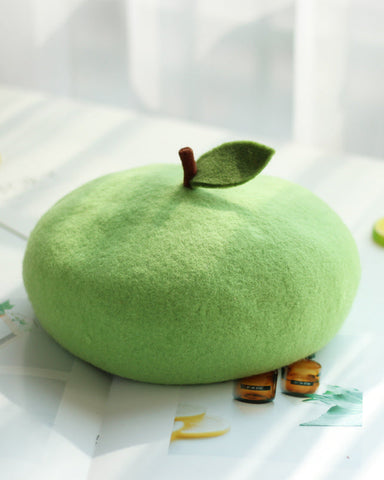 ［ファッション］りんご ベレー帽【ETB4Z5】