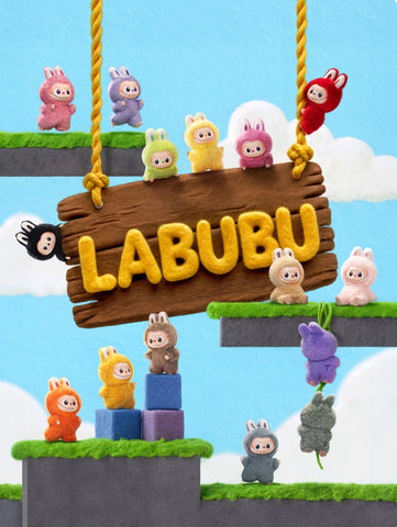 ［LABUBU］トレーディングぬいぐるみ 中身確認【心底密码】