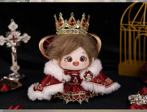 ［ぬい服］10cm 無属性 ぬいぐるみ用 お洋服【女王】