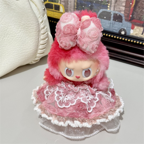 ［ぬい服］LABUBU 17cm 無属性 ぬいぐるみ用 お洋服【裙子】