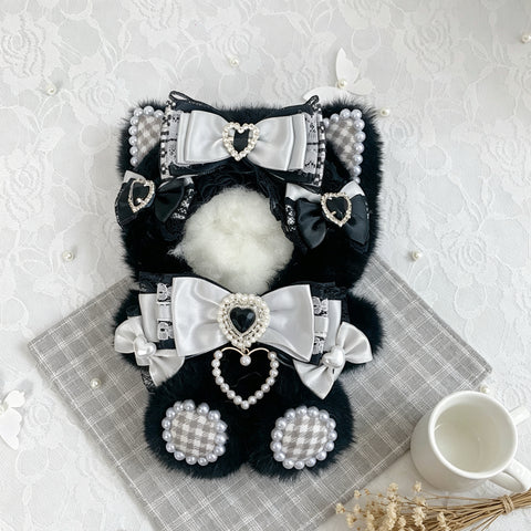 ［ぬい服］ちびぐるみ用 無属性 おすわり 手作り 着ぐるみ【X0MQWX】