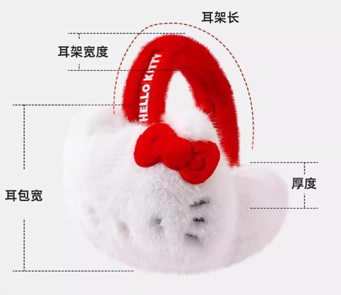 [サンリオ］正規品 ハローキティ 防寒 イヤーマフ 全3種【8QIMKA】