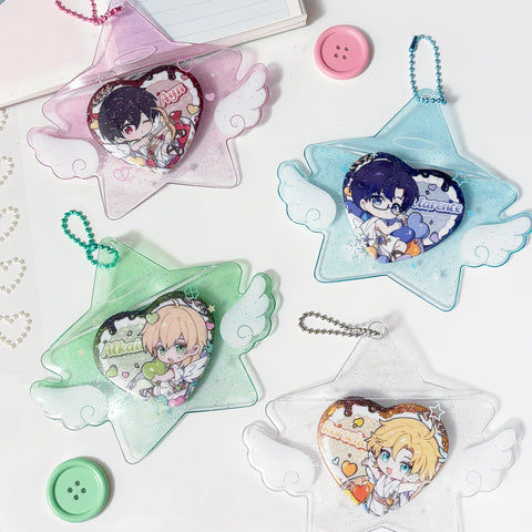 ［推し活グッズ］PVC 缶バッジカバー【HUXYAB】