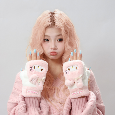 [サンリオ］正規品 防寒 手袋 全3種【KX1O81】