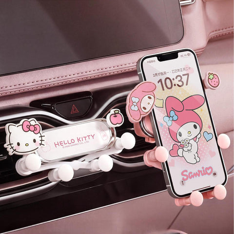 [サンリオ］カー用品 車 スマホホルダー【MIMF1Q】
