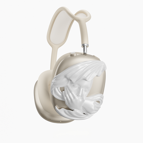 ［Airpods Max］天使の仮面デザインアクセサリー【HME463】