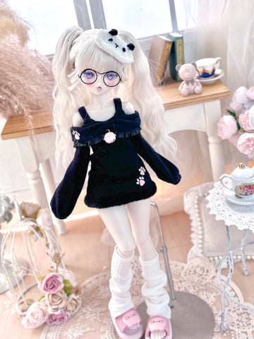 ［BJD服］1/6 1/4 ドール用 ワンピース【猫步】