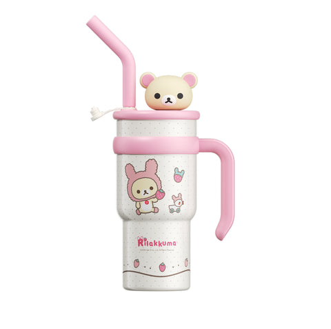 ［キャラグッズ］リラックマ 正規品 ボトル 保温保冷 730ml【C8B3TZ】