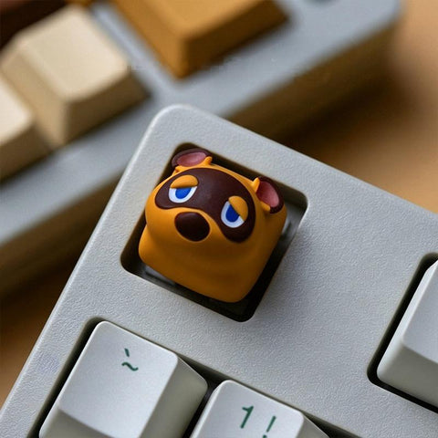 ［メカニカルキーボード］どうぶつの森 キーキャップ【5RTWO8】