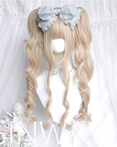 ［ウィッグ］ゴスロリ ツインテール 巻き髪【庆典师】