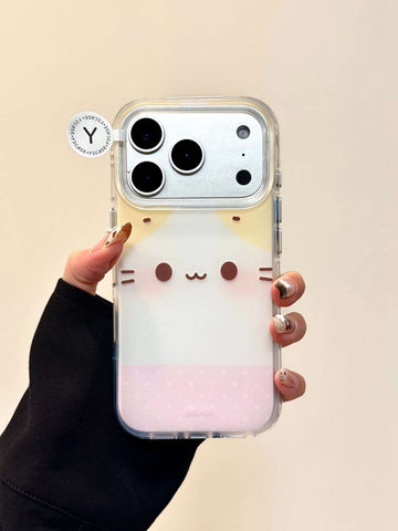 ［サンリオ］マシュマロみたいなふわふわにゃんこ  iPhone ケース 13 14 15 16 17