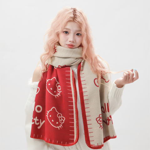 [サンリオ］正規品 ハローキティ マフラー 全6種【2JF06R】