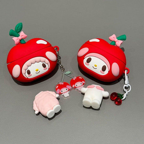 ［サンリオ ］マイメロディ＆ピアノ イヤホンケース Airpods Pro 1/2/3/4