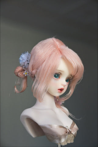 ［BJD小物］1/4 1/6 1/8 1/12 ドール用ウィッグ【9ACGEC】