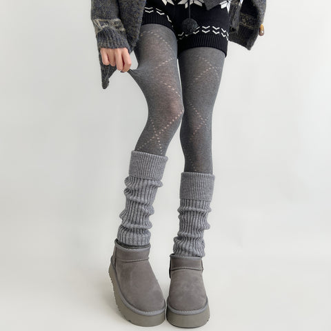 ［靴下］綿混タイツ【G96WRD】