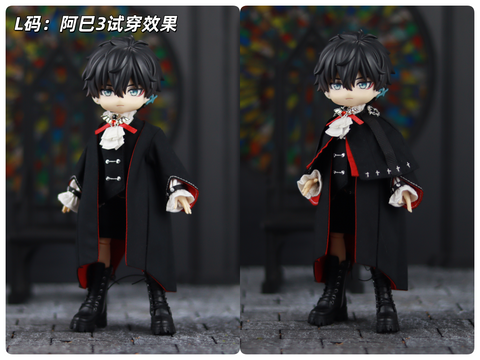 ［BJD服］ob11 1/12 14cm ドール用 衣装セット【LSC49B】