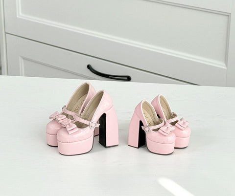 【11月25日予約締切】［BJD服］1/3 1/4 ドール用 シューズ 靴 パンプス【80SZ6O】