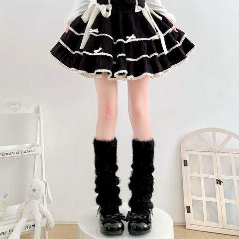 ［ファッション］ロリータ ベルボトム レッグウォーマー 靴下【15OR5Q】