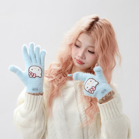 [サンリオ］正規品 ハローキティ 防寒手袋【S8IM5C】