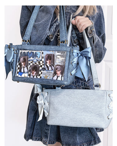 ［バッグ］痛バッグ トートバッグ【维多利亚mini】