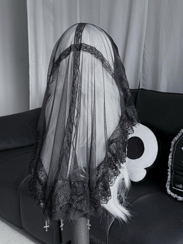 ［ファッション］ゴシック ブライダルベール【CE3KT8】