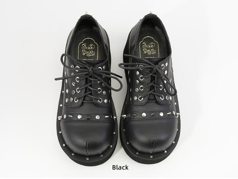 ［靴］ダークパンク フラットフォームブーツ【I1Q7DD】