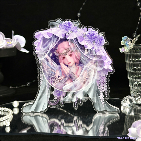 ［推し活グッズ］缶バッジ アクリルフレーム 58~75mm【IM12K6】