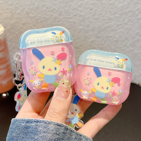 ［サンリオ ］ウサハナ イヤホンケース Airpods Pro 1/2/3/4 【B1UJEL】