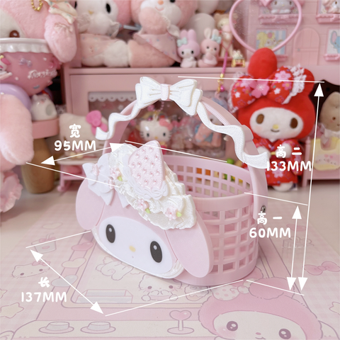 ［サンリオ］マイメロディ 3Dプリント カゴ【5YOGLF】