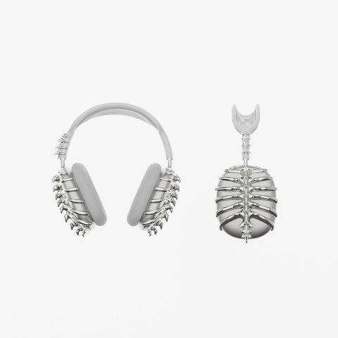 ［Airpods Max］魚骨デザイン アクセサリー【3GVTF2I】