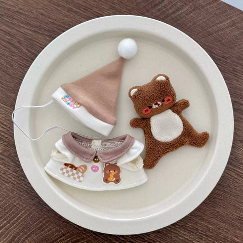 ［ぬい服］10/20cm 無属性 ぬいぐるみ用服【睡衣】