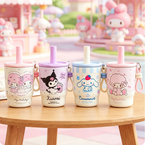 ［サンリオ］正規品 ボトル 保温保冷 450ml 全4種【DI8ODS】