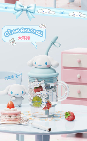 ［サンリオ］ガラス タンブラー 600ml 全3種