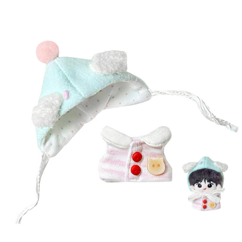 ［ぬい服］10cm 無属性 ぬいぐるみ用 お洋服【奶熊】