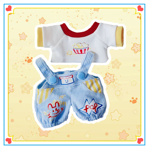 ［ぬい服］20cm 無属性 ぬいぐるみ用 お洋服【爆米花】