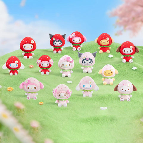 ［サンリオ］トレーディングぬいぐるみ 中身確認【草莓】